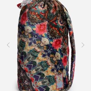 Johnny Was Multicolor Floral Blanket